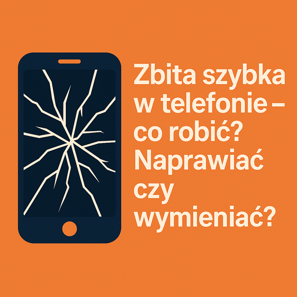 Zbita szybka w telefonie szczecin